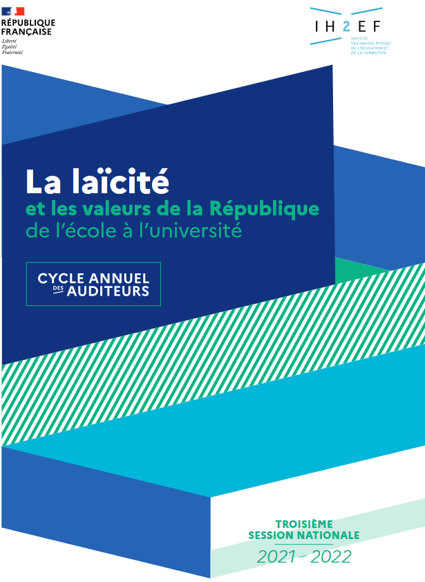 couverture du rapport d'étonnement du cycle des auditeurs 2021-2022