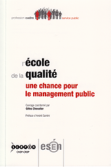 Couverture du livre L'école de la qualité