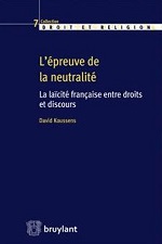 Couverture L'épreuve de la neutralité