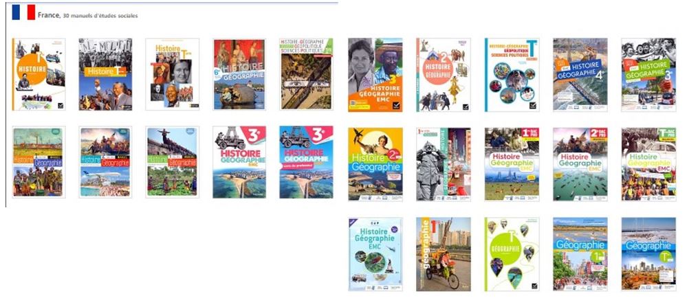 Illustrations de manuels scolaires