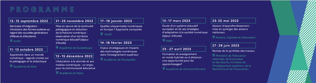 Programme du cycle des auditeurs 2022-2023