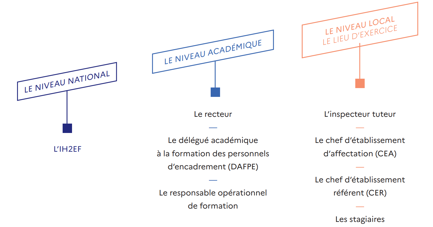 Les acteurs de la formation initiale