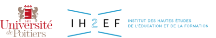 logos partenariat Université de Poitiers et l'IH2EF