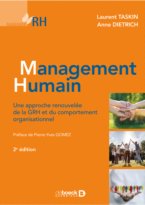 Management Humain - L.Taskin, A.Dietrich - couverture du livre