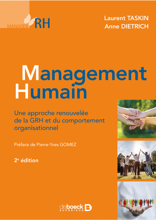 Management Humain - L.Taskin, A.Dietrich - couverture du livre