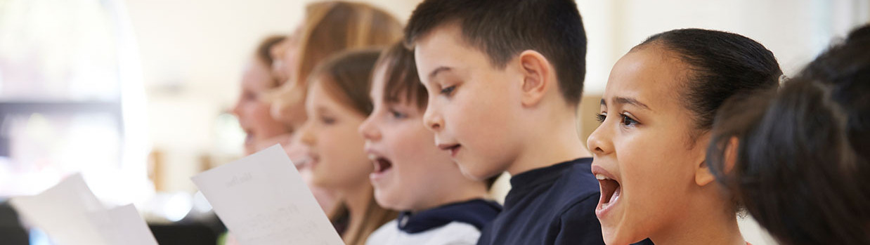 Photo cours musique chant chorale élèves