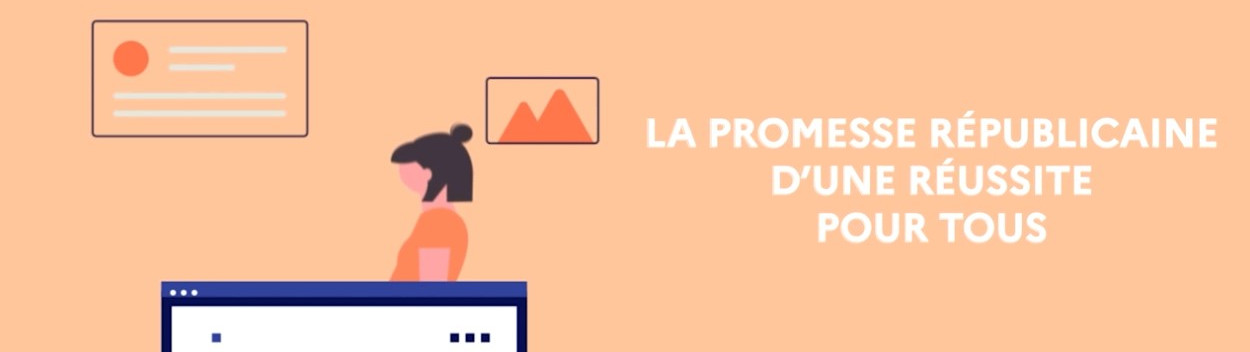 illustration pause concept promesse republicaine pour tous lycée professionnel