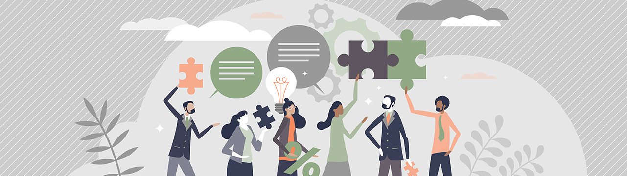 illustration management humain rh ressources humaines