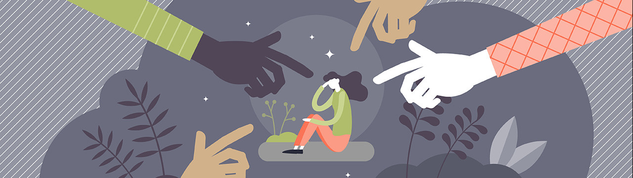 Illustration violence jeunes discrimination mixite