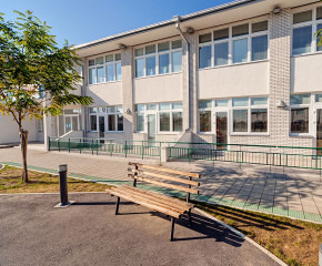 photo cour bâtiment scolaire école élémentaire primaire