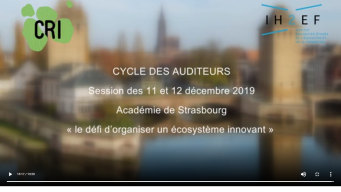 Bannière de l'interview de François Taddéi sur les défis d'organiser un écosystème innovant