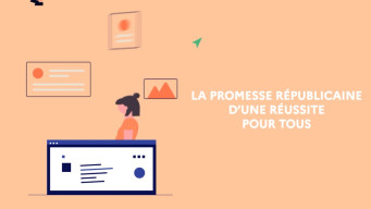 illustration pause concept promesse republicaine pour tous lycée professionnel